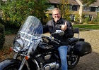 Ries Verstijlen  Motor: Suzuki Intruder VL 800. Lid sinds 2009.